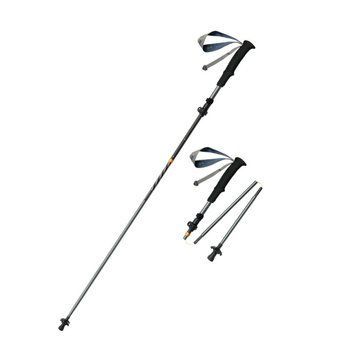 Трекінгова палиця Naturehike CNK2450DS013, 103-120 см, чорна 71421 фото
