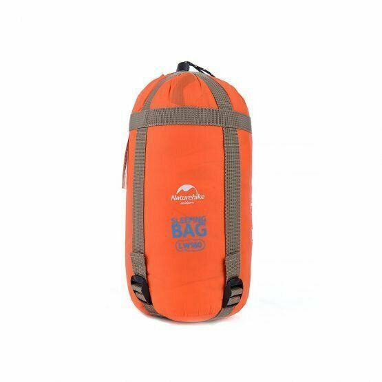 Спальник надлегкий Naturehike Ultra light LW 180 NH15S003-D; (20&deg;C); p-p M; правий; помаранчевий 58136 фото