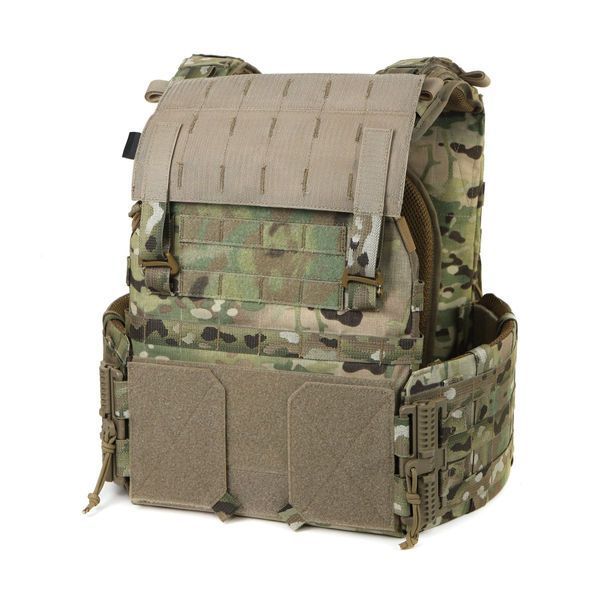 Плитоноска Falcon XL PRO MultiCam, для збільшених плит, з функцією швидкого скидання MOLLI PL-028 фото