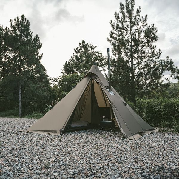 Намет із гострою верхівкою Naturehike CNK2300ZP025; коричневий 65743 фото