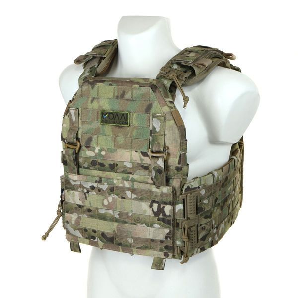 Плитоноска Falcon XL PRO MultiCam, для збільшених плит, з функцією швидкого скидання MOLLI PL-028 фото