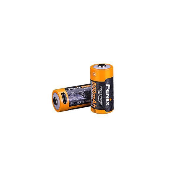 Акумулятор 16340 Fenix 800 UP mAh Li-ion Type-C 69026 фото