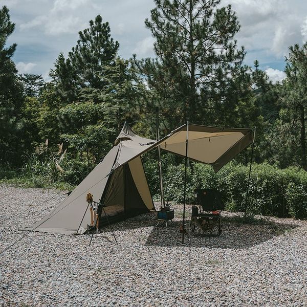 Намет із гострою верхівкою Naturehike CNK2300ZP025; коричневий 65743 фото