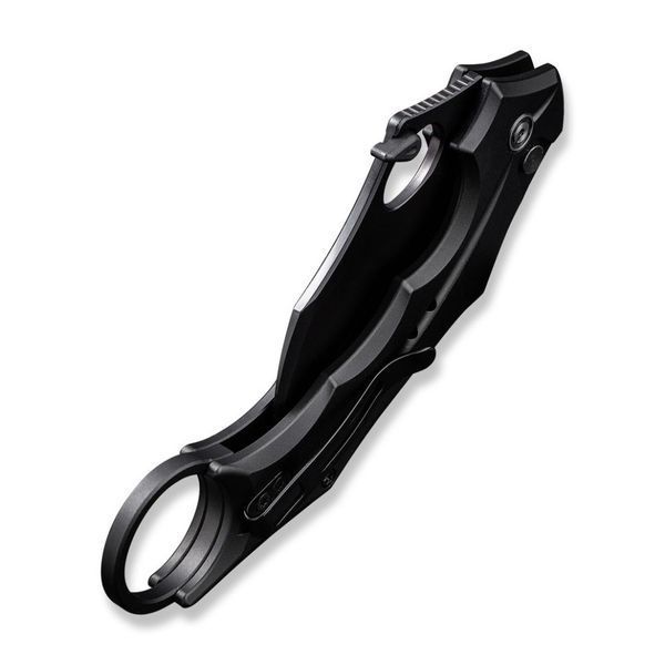Ніж складаний кишеньковий Civivi Incisor II, (5.1 см) Nitro-V / Aluminum чорний 66232 фото
