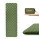 Матрац туристичний надувний одномісний Naturehike CNK2450WS014, надлегкий, 196х64х8 см, зелений із мішком для надування 69006 фото 2