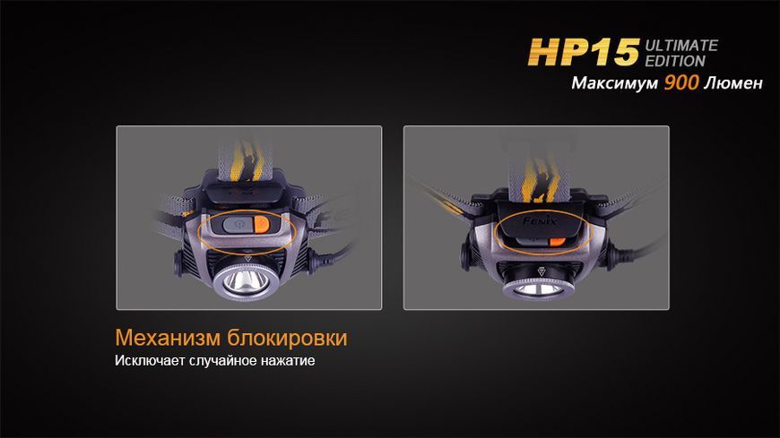 Ліхтар налобний Fenix HP15 UE 44819 фото
