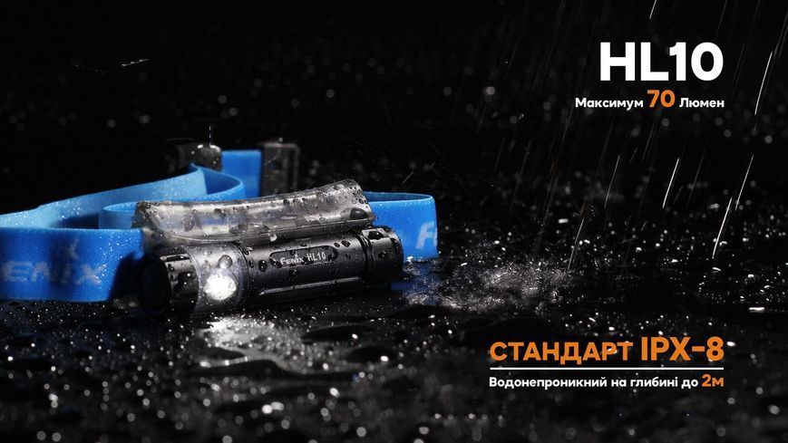 Ліхтар налобний Fenix HL10 purple 61348 фото