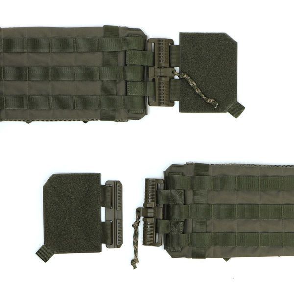 Плитоноска Falcon XL PRO Ranger green, для збільшених плит, з функцією швидкого скидання MOLLI PL-030 фото