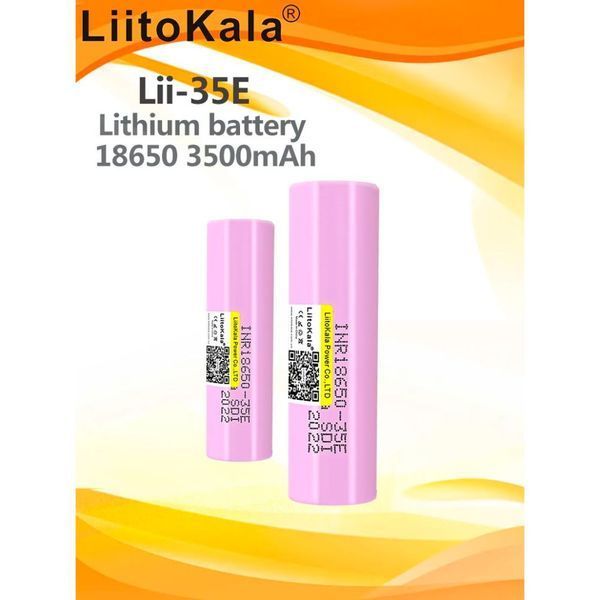 Акумулятор LiitoKala Lii-35E 18650 3500mah 66128 фото