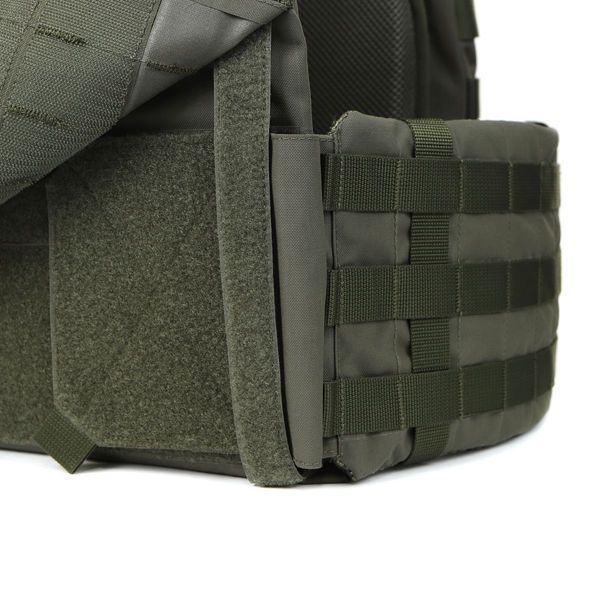 Плитоноска Falcon XL PRO Ranger green, для збільшених плит, з функцією швидкого скидання MOLLI PL-030 фото