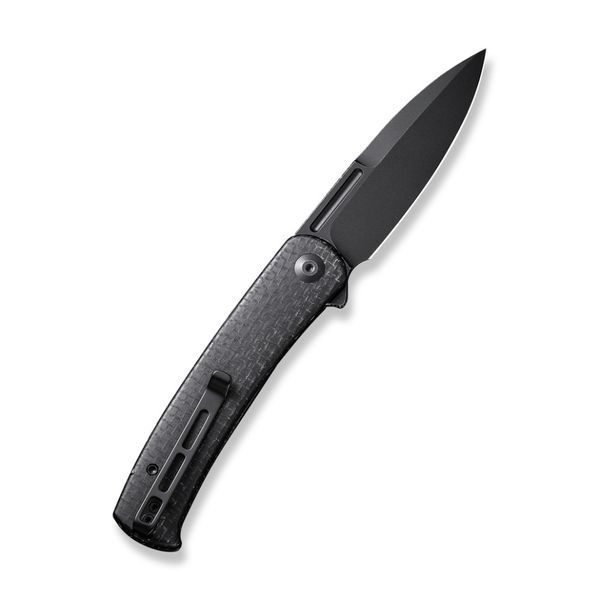 Ніж складаний туристичний Civivi Caetus Flipper, (8.8 см) Damascus / Carbon Fiber 64329 фото