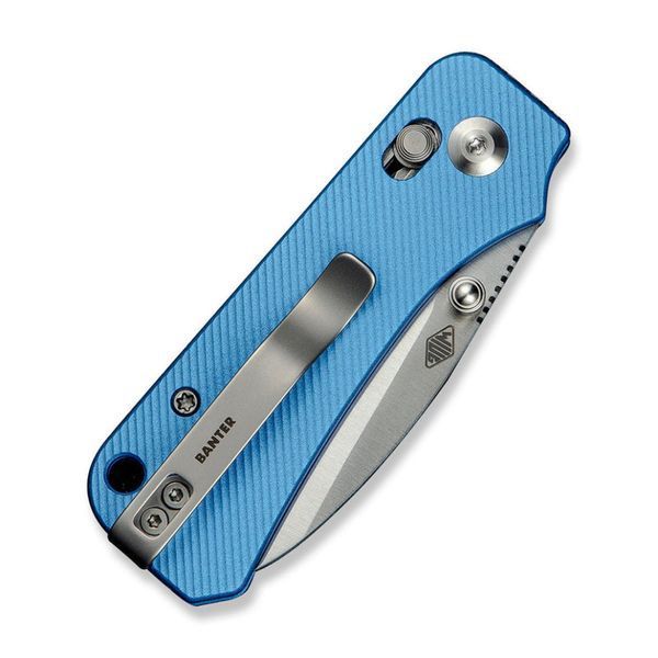 Ніж складаний кишеньковий Civivi Baby Banter 2, (5.9 см) Nitro-V / Aluminum синій 69264 фото