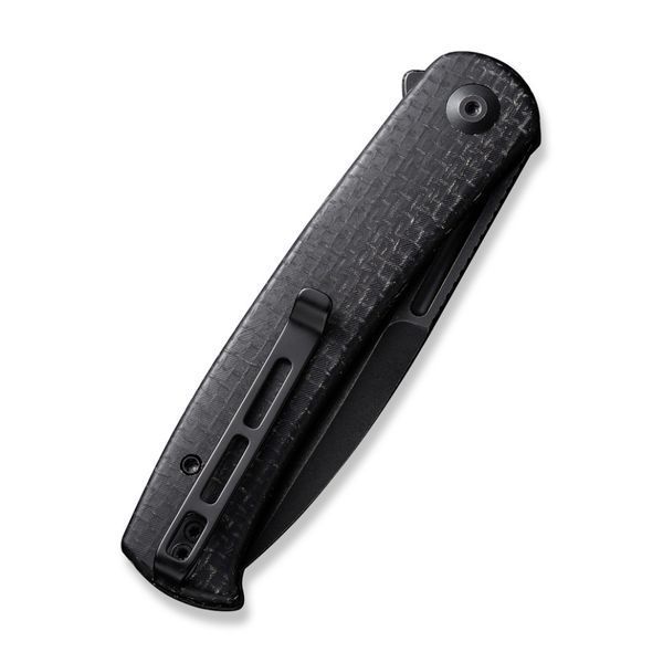Ніж складаний туристичний Civivi Caetus Flipper, (8.8 см) Damascus / Carbon Fiber 64329 фото