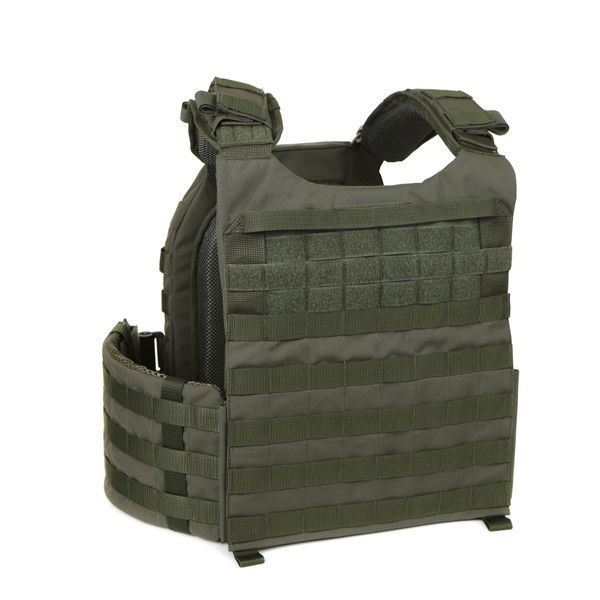 Плитоноска Falcon XL PRO Ranger green, для збільшених плит, з функцією швидкого скидання MOLLI PL-030 фото