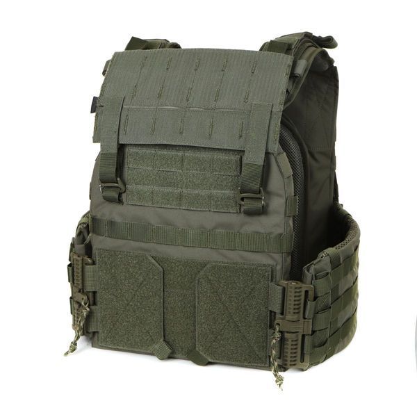 Плитоноска Falcon XL PRO Ranger green, для збільшених плит, з функцією швидкого скидання MOLLI PL-030 фото