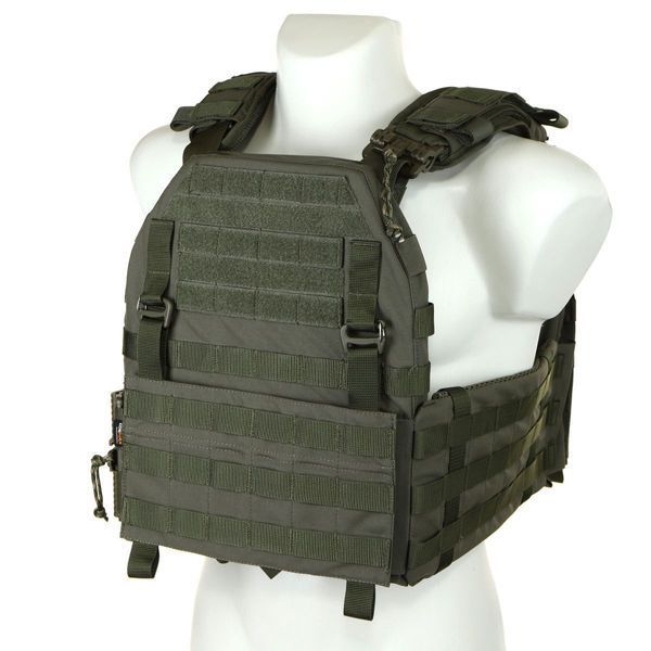 Плитоноска Falcon XL PRO Ranger green, для збільшених плит, з функцією швидкого скидання MOLLI PL-030 фото
