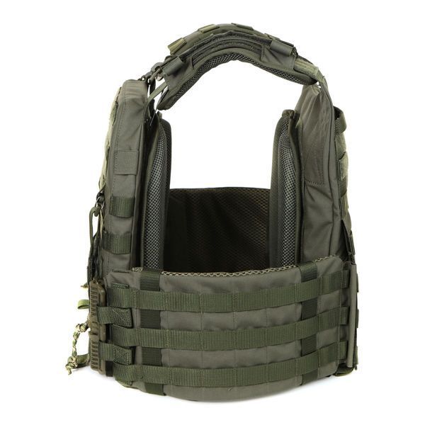 Плитоноска Falcon XL PRO Ranger green, для збільшених плит, з функцією швидкого скидання MOLLI PL-030 фото
