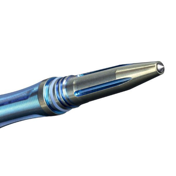 Набір ліхтар ручний Fenix F15 + Fenix T5Ti тактична ручка блакитна 48631 фото
