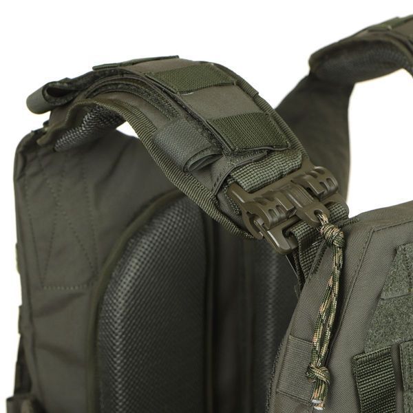 Плитоноска Falcon XL PRO Ranger green, для збільшених плит, з функцією швидкого скидання MOLLI PL-030 фото