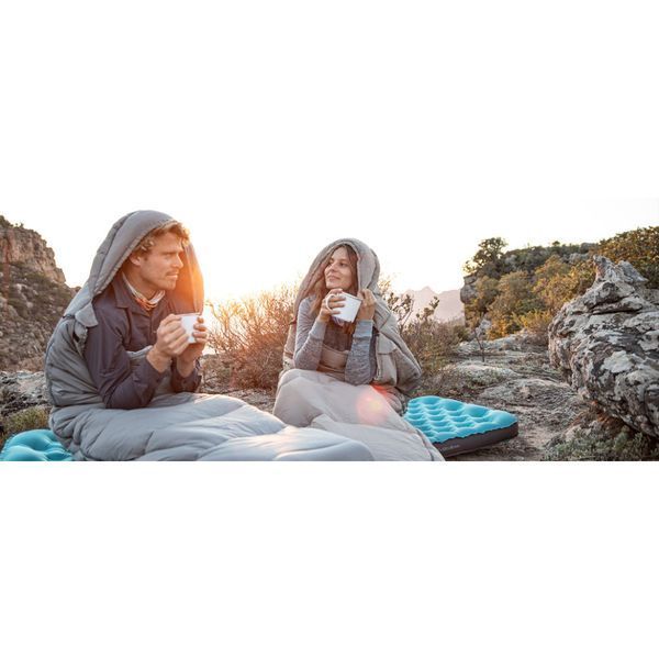 Спальний мішок з капюшоном із звичайним мішком для зберігання Naturehike M180 CNK2350WS023 правий, світло-зелений 69537 фото