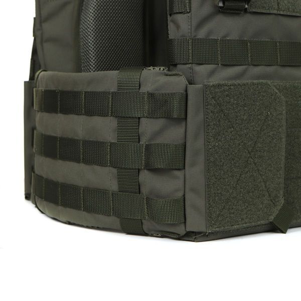 Плитоноска Falcon XL PRO Ranger green, для збільшених плит, з функцією швидкого скидання MOLLI PL-030 фото