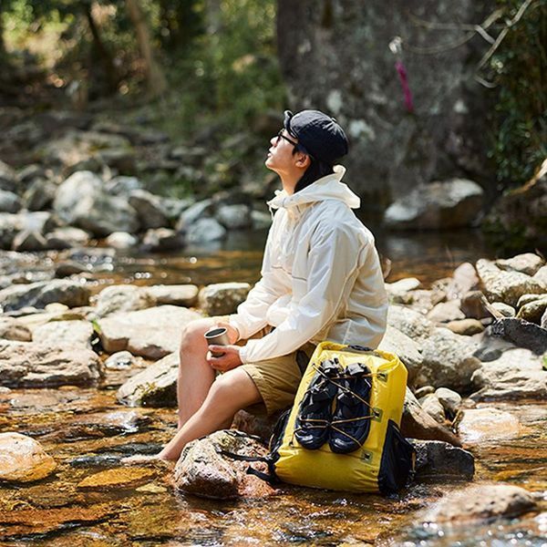 Водонепроникний рюкзак Naturehike CNH22BB003; 25 л; жовтий 65837 фото