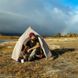 Намет надлегкий одномісний з футпринтом Naturehike Cloud Up 1 Updated NH18T010-T; 20D; сіро-червоний 57556 фото 4