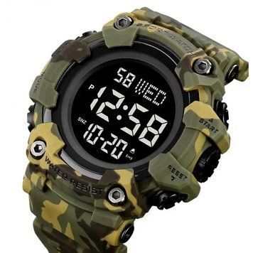 SKMEI Часы тактические 1968 CAMO GREEN GO-00003 фото