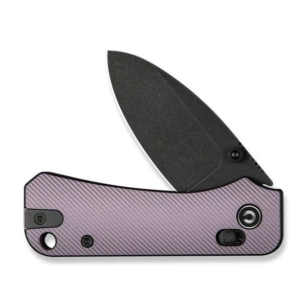 Ніж складаний кишеньковий Civivi Baby Banter 2, (5.9 см) Nitro-V / Aluminum фіолетовий 69265 фото