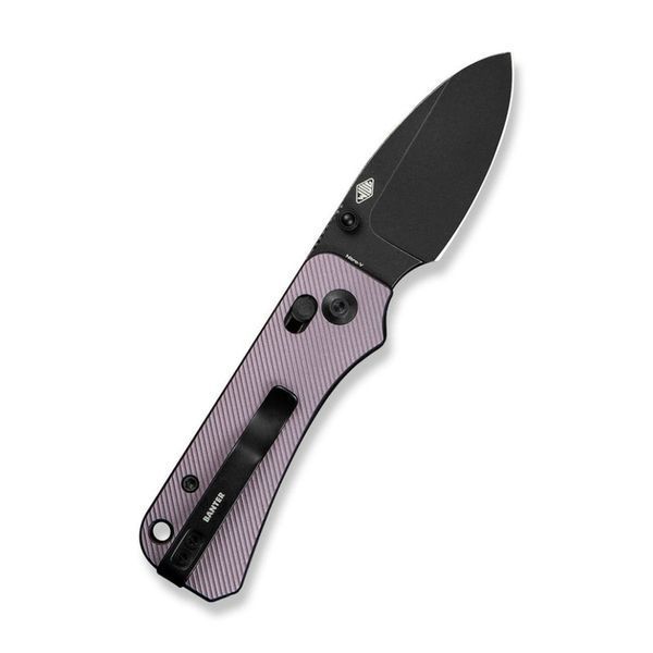 Ніж складаний кишеньковий Civivi Baby Banter 2, (5.9 см) Nitro-V / Aluminum фіолетовий 69265 фото