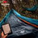 Спальник з капюшоном та закругленим дном Naturehike Y150 NH21MSD08 правий; темно-блакитний 69538 фото 5