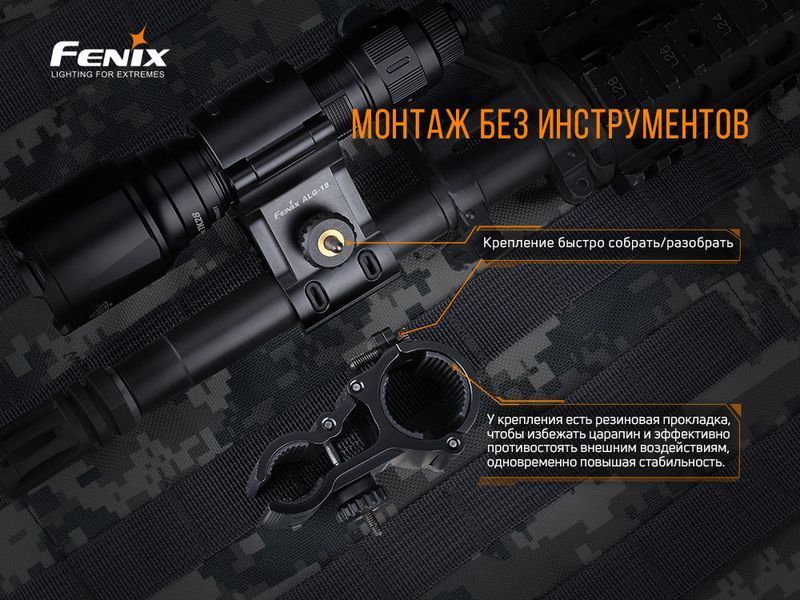 Кріплення на зброю для ліхтарів Fenix ALG-18 54770 фото