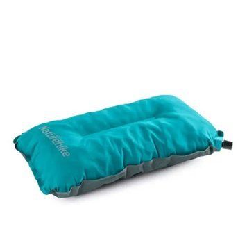Подушка самонадувна Naturehike Sponge automatic NH17A001-L; світло блакитна 59421 фото