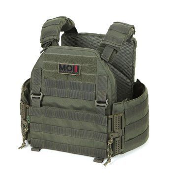 Плитоноска МИЦЬ ОЛИВА с функцией быстрого сброса (PLATE CARRIER) МОЛЛИ 11726 фото