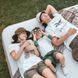Самонадувний матрац; трьохмісний; із вбудованою помпою Naturehike CNK2450WS040; 250 мм; сірий 70905 фото 6
