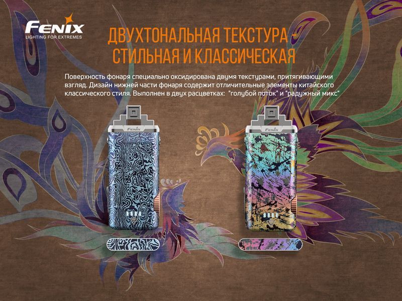 Ліхтар ручний Fenix APEX 20 Mix Iridescent 58155 фото