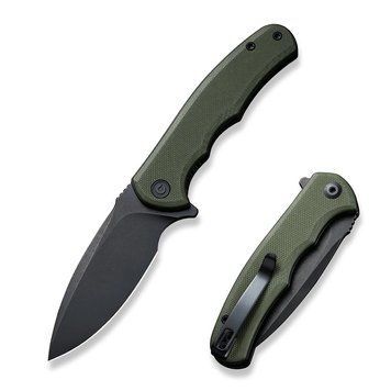 Ніж складаний кишеньковий Civivi Mini Praxis, (7.5 см) D2 / G10 зелений 61102 фото