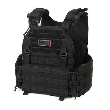 Плитоноска Falcon XL PRO Черная с функцией быстрого сброса МОЛЛИ 12406 фото
