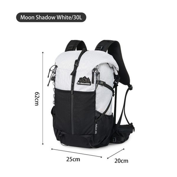 Рюкзак туристичний Naturehike Helium CNK2300016, 30+5 л, чорний 69558 фото