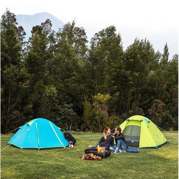 Намет двомісний Naturehike P-Series NH18Z022-P; 210T/65D; блакитний 65193 фото