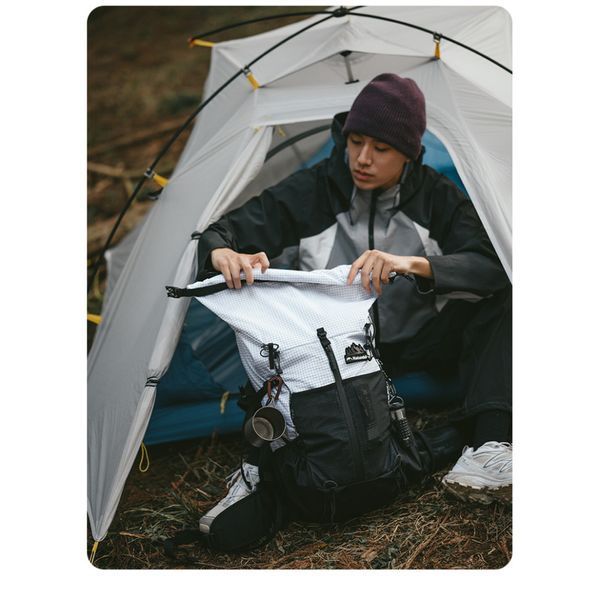 Рюкзак туристичний Naturehike Helium CNK2300016, 30+5 л, чорний 69558 фото