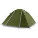 Намет тримісний Naturehike P-Series NH18Z033-P 210T/65D; темно-зелений 62468 фото 1