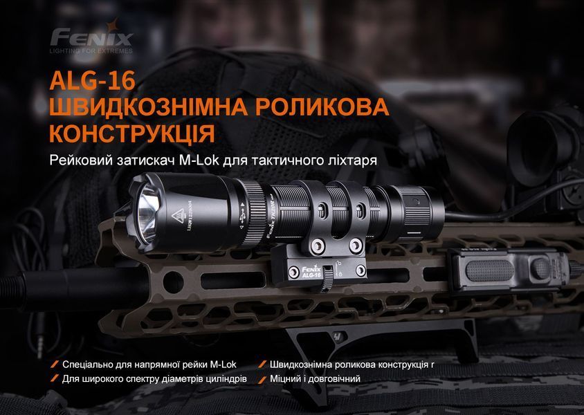 Кріплення на зброю для ліхтарів Fenix ALG-16 62716 фото