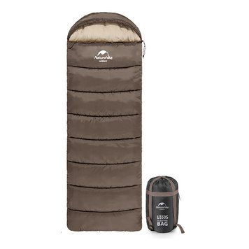 Спальник з капюшоном Naturehike U350 NH20MSD07, (1&deg;C), лівий, коричневий 58141 фото