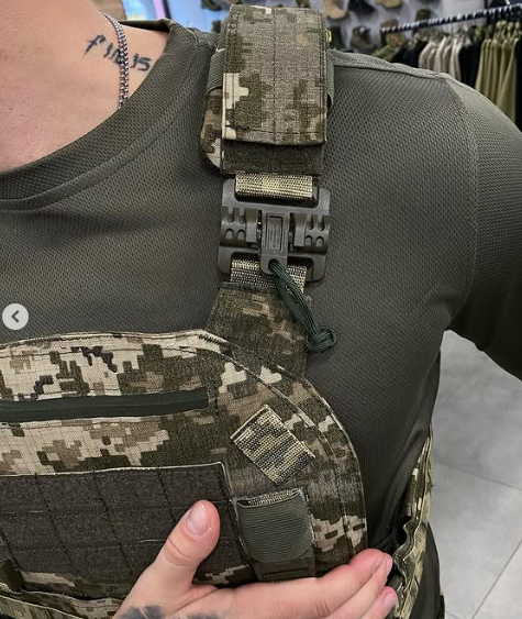 Розгрузка-плитоноска Uniform 2022 пиксель UNI-4958 фото
