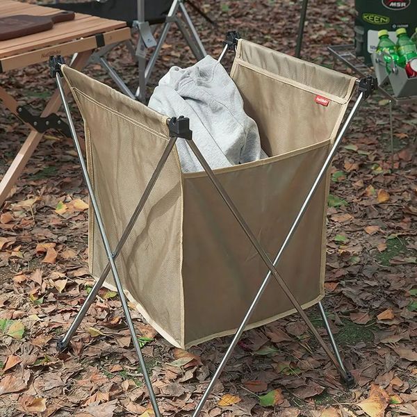 Стіл розкладний з коробкою для зберігання Naturehike NH19JJ084; 1680D Oxford / алюміній; пісочний 61702 фото