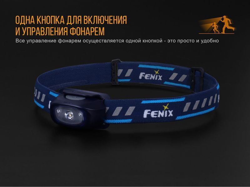Ліхтар налобний Fenix HL16 рожевий 45158 фото