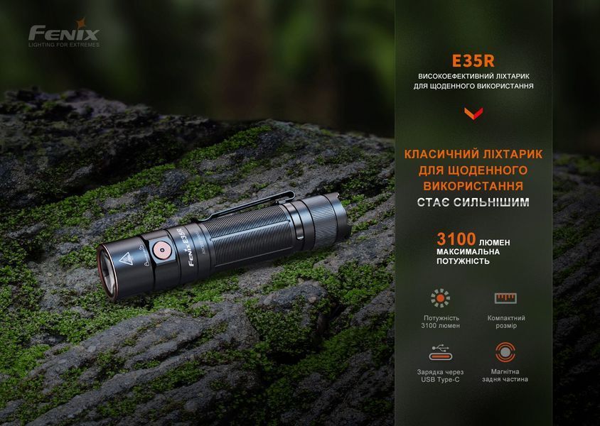 Ліхтар ручний Fenix E35R 62723 фото
