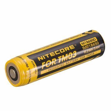 Акумулятор літієвий Li-Ion IMR 18650 Nitecore NI18650D 3.6V (Для ліхтаря TM03), захищений 58300 фото