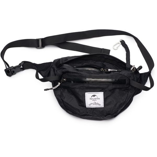 Сумка на пояс Naturehike DL-02 Ultralight Bag NH18B300-B; 6 л; чорний 57503 фото